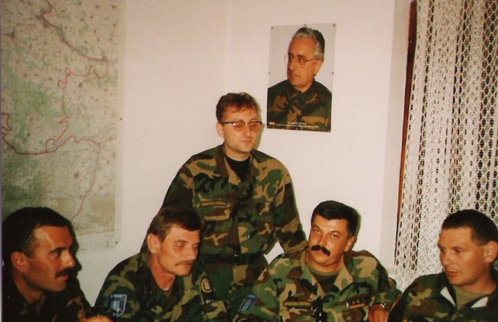 zapovjednik 1.POtrd ANTUN RADMANIĆi zapovjednici bitnica