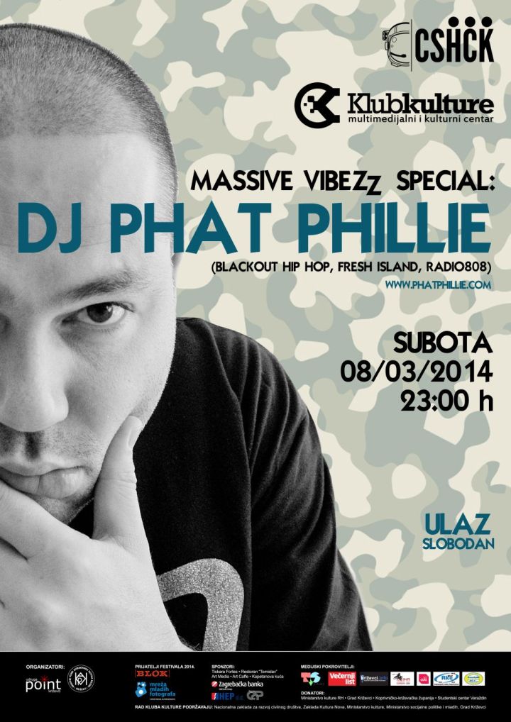 CSf 2014 - DJ Phat Phillie - A3 PRINT_
