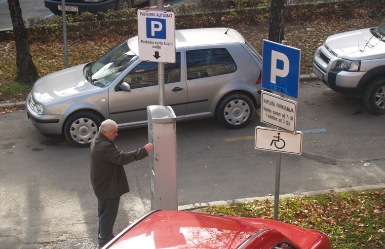 Parking Križevci - parkiranje naplata