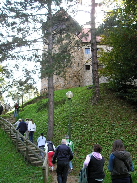 Križevački "gimnazijalci" na usponu u stari grad Dubovac