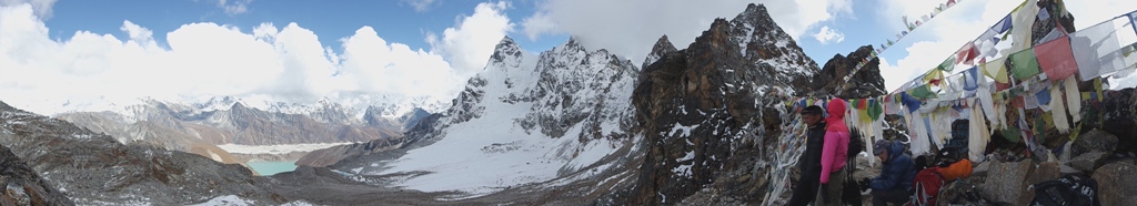 Renjo La (5360 m), uspon