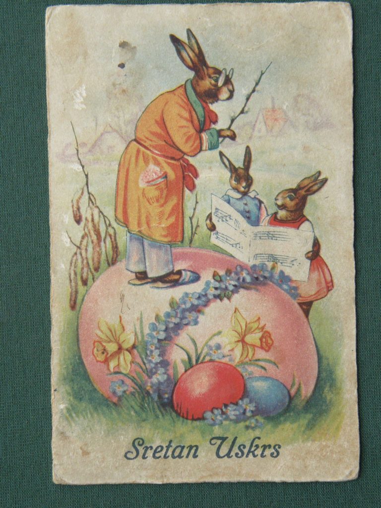 Uskrsna_Razglednica_Rokat_1933_Gradski_muzej_Krizevci