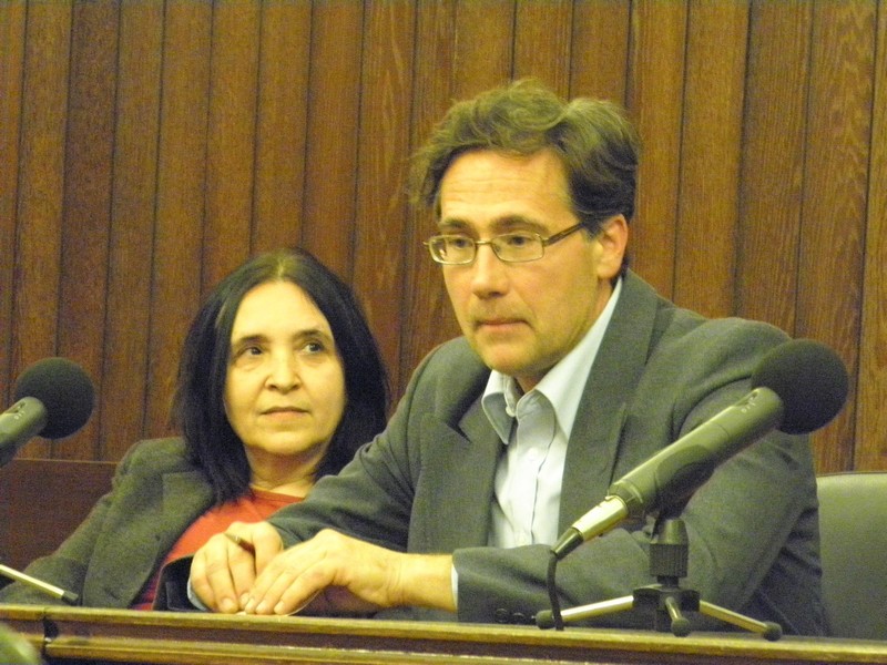 Dr.sc. Marija Karbić, recenzentica i dr.sc . Tamás Pálosfalvi na predstavljanju knjige (foto: R.Matić)