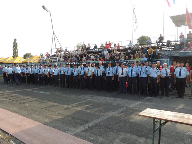 11. podravsko-prigorskom natjecanju održanom u organizaciji Vatrogasne zajednice Koprivničko-križevačke županije na Gradskom stadionu u Križevcima