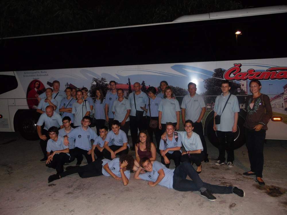 Gostovanje Gradskog puhačkog orkestra Križevci na Pelješcu