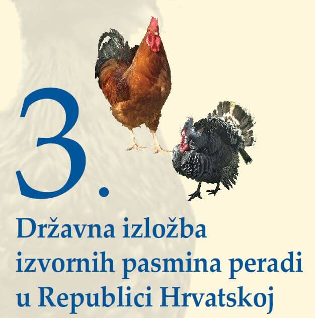 3. Državna izložba izvornih pasmina peradi u RH