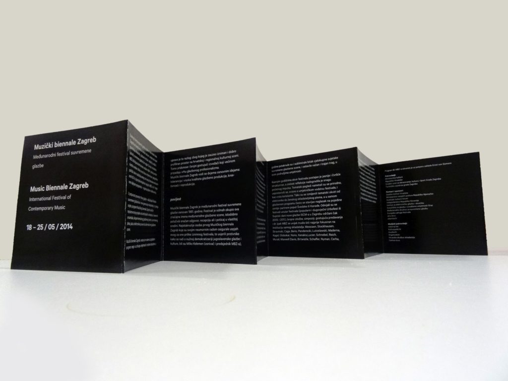 izgled brošure 3 Muzički biennale Zagreb 2015 dizajn vanja šok izložba