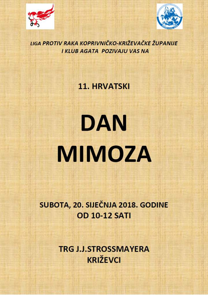 11. Nacionalni dan borbe protiv raka vrata maternice – Dan mimoza