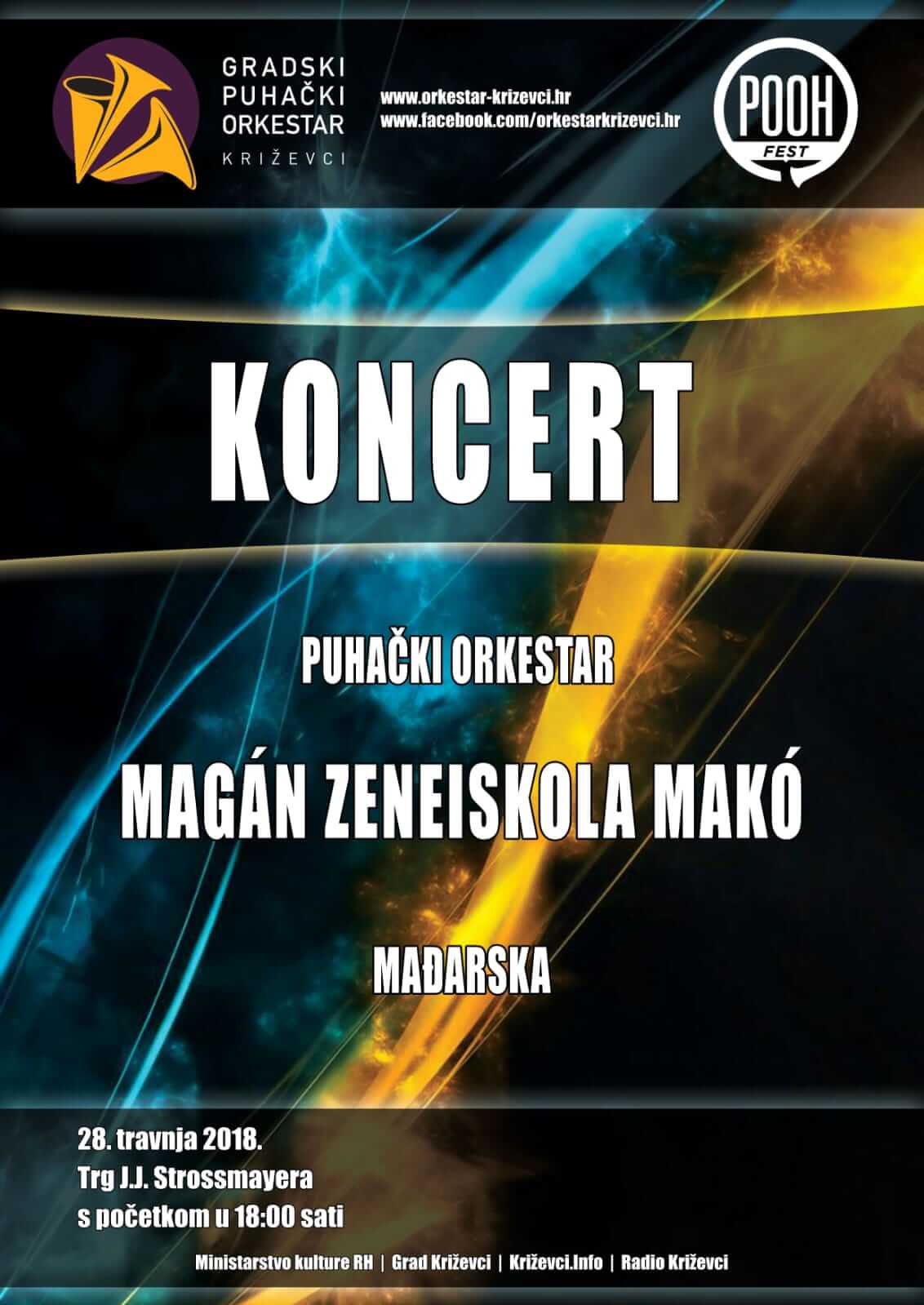 U subotu u Križevcima Županijska smotra puhačkih orkestara