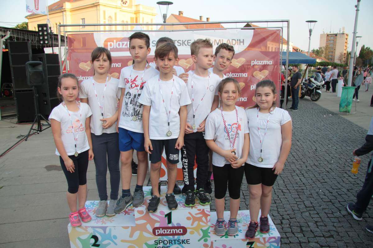  Turneja radosti Plazma Sportskih igara mladih: djeca preplavila Križevce