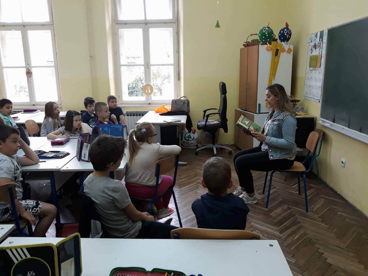 Projekt čitanja 'Posvojeni pisac' u OŠ Ljudevita Modeca Križevci