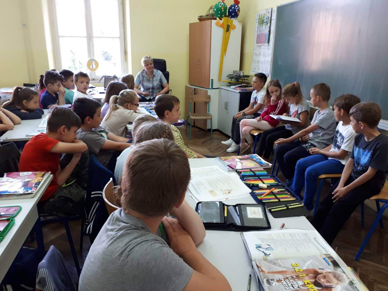 Projekt čitanja 'Posvojeni pisac' u OŠ Ljudevita Modeca Križevci