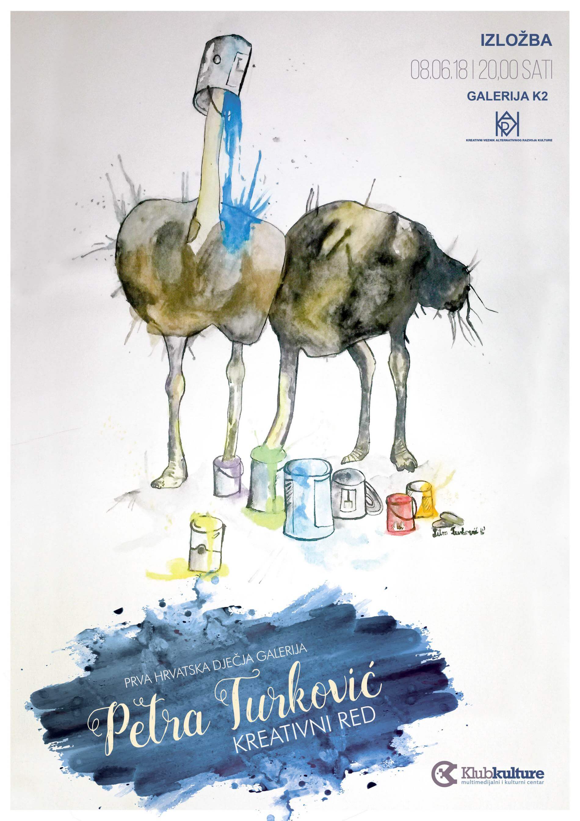 Prva hrvatska dječja galerija - Petra Turković, Kreativni red