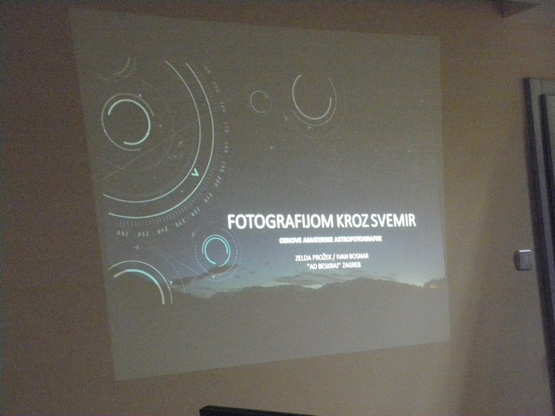 Predavanje i radionica astrofotografije na ljetnoj školi astronomije Udruge Perzeidi 2019. godine (foto R.Matić)