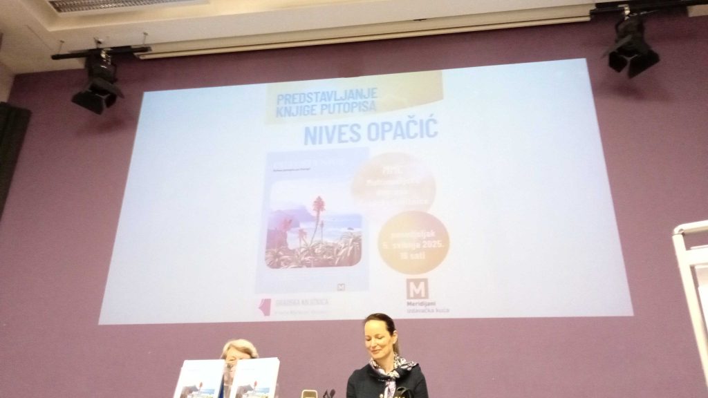 Predstavljanje nove knjige Nives Opačić 5. svibnja 2025. (foto R.Matić)