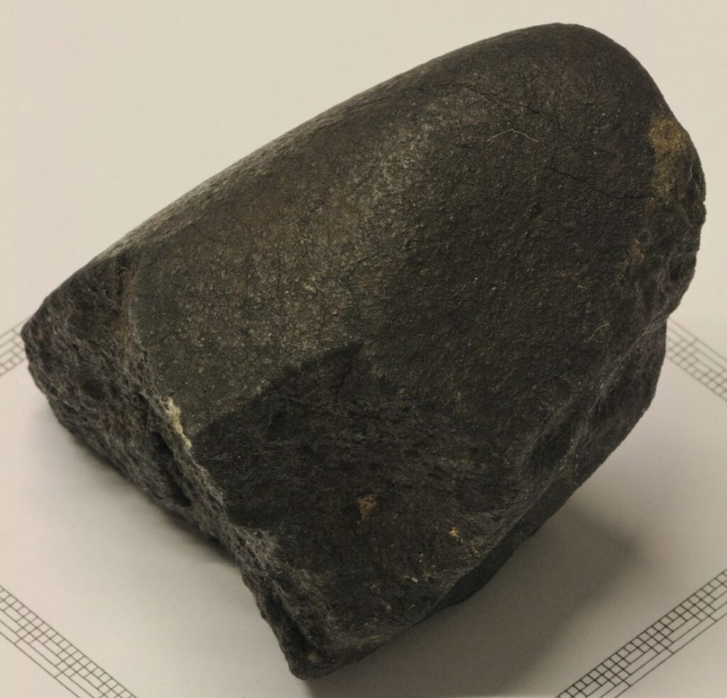 Meteorit Križevci (foto Hrvatska meteorska mreža)