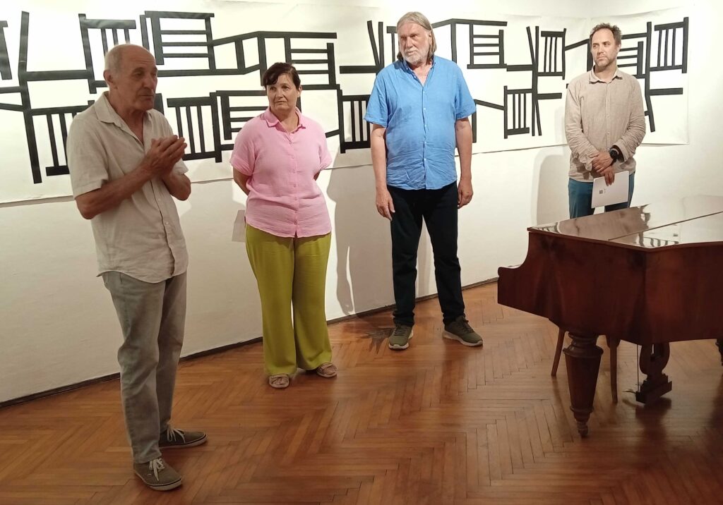 Otvorenje izložbe Balansiranje objekta 18. lipnja u Likovnoj galeriji (foto R. Matić)