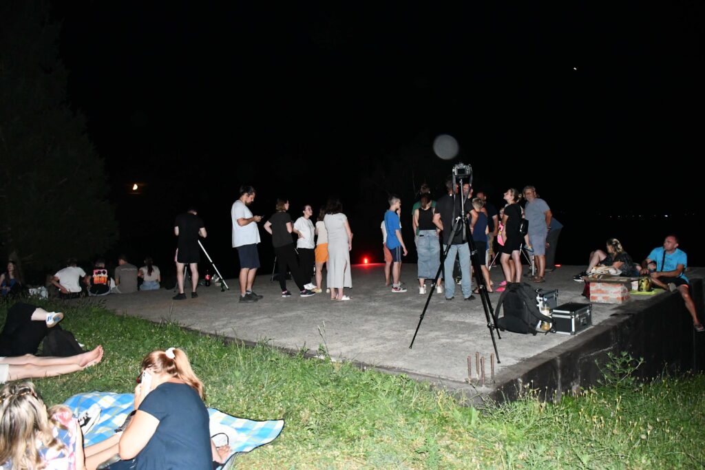 Promatranje Perzeida 12. kolovoza 2024. (foto iz arhive AD Perzeidi)