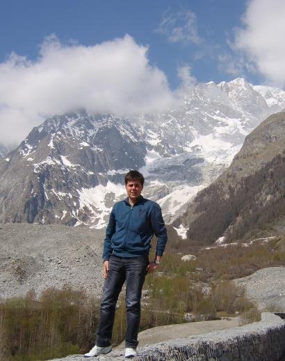 Alpe u blizini Mont Blanca